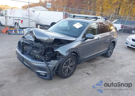 2018 Volkswagen Tiguan 2.0T Se/2.0T Sel из США, поврежденный, VIN 3VV2B7AX4JM081396